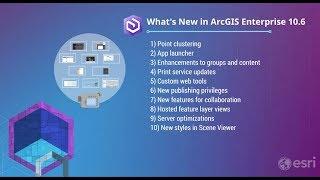 Whats New in ArcGIS Enterprise 10.6