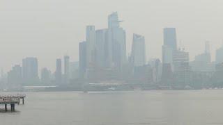 Smoke from Western wildfires has East Coast gasping