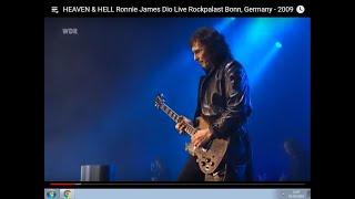 HEAVEN & HELL Ronnie James Dio Live Rockpalast Bonn Germany - 2009