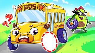 School Bus Lost Wheel Song  I Lost my Wheel   Kids Songs & Nursery Rhymes by YUM YUM