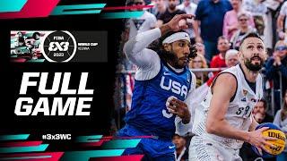 Serbia  vs USA   Men Final  Full Game  FIBA 3x3 World Cup 2023  3x3 Basketball