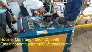 0964 25 8988   Video test máy uốn sắt GW40 GW45 GW50 cho khách hàng tại Kho