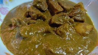 Goan Green Beef Curry  Simple Beef recipe  Goan recipe  Beef Curry  Pinto Vinays recipe 