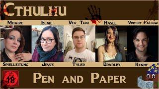 Cthulhu Rollenspiel Horror mit Vincent Fallow Toni Michael Sattler Mhaire Stritter Eevie Demirte