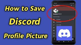 How to Save Discord Profile Picture  Copy Discord Profile Picture