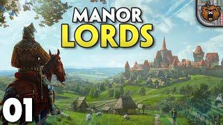 O aguardado gerenciador FEUDAL com MILÍCIA está aqui  Manor Lords #01  Gameplay 4K PT-BR