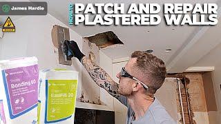 HOW TO Patch and Repair Plastered Walls