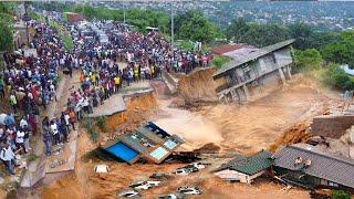 Village Vanishes Massive Landslide and Flood Ravage Brazil Porto Alegre Floods.