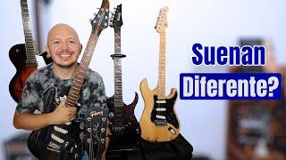 Guitarras eléctricas por que suenan diferente?