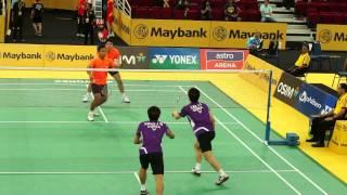 Maybank Malaysia Badminton Open 2013 #5 MDQ - Lee&Kang vs Danny&Chayut