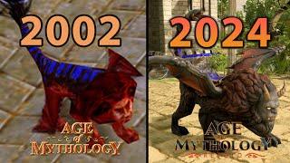 22 YEARS LATER... Age of Mythology Retold Greek UNITS GRAPHICS COMPARISON- AOM Retold vs Original