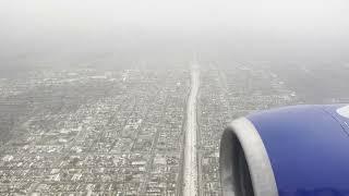 United 2237 SFO-LAX Landing San Francisco Los Angeles California  Boeing 737-800 N76515