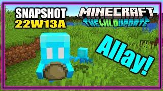 What Is the Allay? And a Major Bug  Minecraft 1.19 Snapshot 22w13a