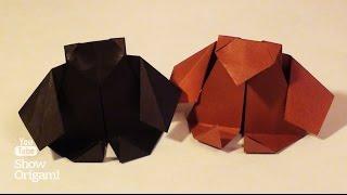 #Origami #Bear Paper