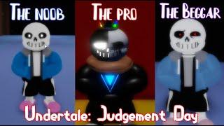 5 types of people in Undertale Judgement Day