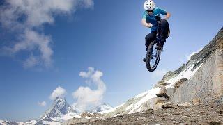 Extreme Unicycling the Alps The Mettelhorn