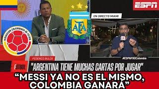 MESSI Y DI MARRIA TITULARES PREVIA ARGENTINA VS COLOMBIA DEBATE ANTES DE LA FINAL DE COPA