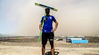 Sandstorm incoming at San Juan But don’t worry Toprak here to save the day with his trusted broom