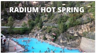 Radium Hot Spring in The Region of Kootenay British Columbia Canada amazing