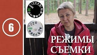 Урок #6.  Режимы съемки