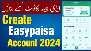 Easypaisa account banane ka tarika  Easypaisa account kaise banaya jata hai