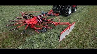 KUHN GA 4431 4731  5031 & GA 4731 T  5031 T - Mounted & Trailed Gyrorakes in action