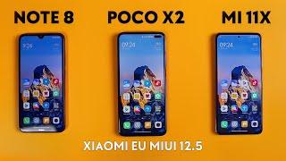 MIUI 12.5 21.7.21 Xiaomi EU ROM  Poco X2 Redmi Note 8 K20 K20 Pro MI 11x Extended RAM 3D Sound