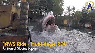 Jaws Ride at Universal Studios Japan - Multi-Angle POV