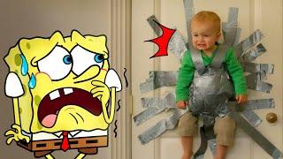 Funny Babies Stuck FAILS COMPILATION  Funniest Baby Videos  Spongebob in Real Life - Woa Doodland