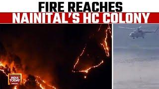 Nainital Forest Fire Forest Fire In Uttarakhand Spreads To Nainital Army Deployed  India Today