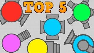DIEP.IO TOP 5 UNDERRATED TANKS  Epic Diep.io Gameplay Diepio