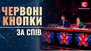 RED BUZZERS Top 10 Failed Vocal Performances – Ukraine’s Got Talent 2021