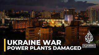 Russia’s air attack on Ukraine Critical energy infrastructure is damaged