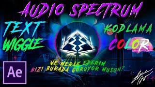 Audio Spectrum Yapımı  İLERİ SEVİYE  After Effects Eğitim Serisi