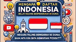 Mengapa Indonesia Belum Masuk Daftar Negara Paling Berpengaruh di Dunia?