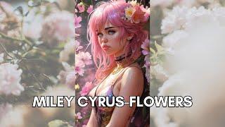 Miley Cyrus Flowers -AI Art Stable Diffusion  AI Girls #aiart #lookbook #beauty