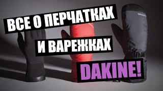 Перчатки и варежки DAKINE. Какие выбрать?