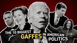 Top 10 Funniest Gaffes in American Politics