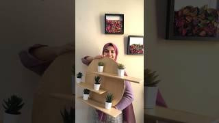 Diy cardboard wall decor  easy craft home decor ideas #diy #diywalldecor