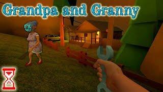 Прохождение второй Хэллоуинской главы  Grandpa And Granny Escape House