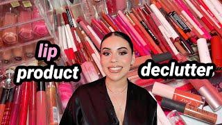 Decluttering My Entire Lip Product Collection  *pre spring cleaning*
