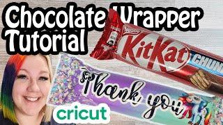 DIY Chocolate Wrapper Design Using Cricut Design Space