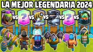 OLIMPIADAS de LEGENDARIAS 2024  LA MEJOR CARTA LEGENDARIA?  Clash Royale