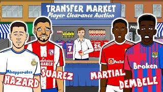 Transfer Market #2 Feat. Dembele Suarez Hazard Martial Bergwijn