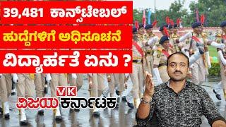 SSC GD Constable 2025 Notification 39481 ಎಸ್‌ಎಸ್‌ಸಿ ಜಿಡಿ ಕಾನ್ಸ್‌ಟೇಬಲ್‌ ಹುದ್ದೆಗಳಿಗೆ ಅಧಿಸೂಚನೆ