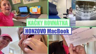 KAČKY ROVNÁTKA HONZOVO MACBOOK  MamaVlog#455  Máma v Německu