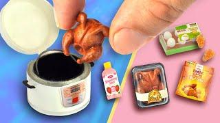 diy miniature food and kitchen appliances multi cooker for dolls