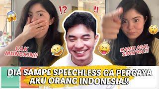 Ketika Aku Ngomong Full Spanyol Dia Langsung Speechless‼️ - Ome.TV Internasional