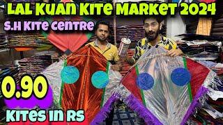 Cheapest Kite Market in Delhi  Lal Kuan Kite Market  Kites in Rs 0.90  Manjha Saddi