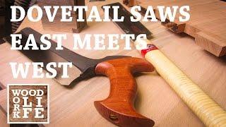 Z Saw Dozuki vs. Veritas Western Backsaw - East Meets West  Hand Tool Shootout